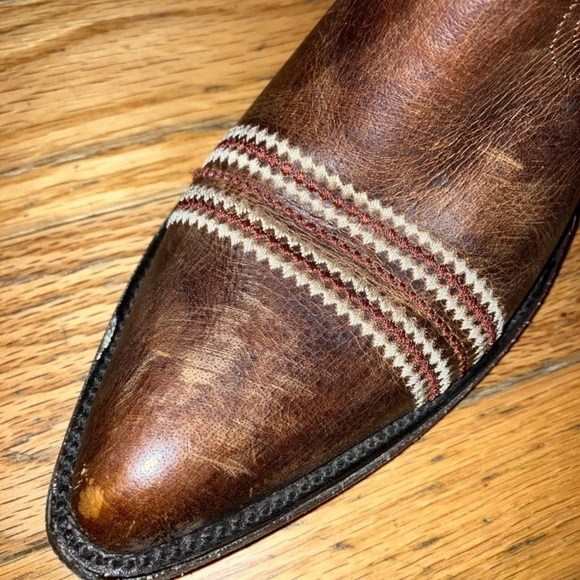 COPY - Yippee Ki Yay By OLD GRINGO Ankle Brown Leather Vintage Authentic ankle … - Picture 9 of 9